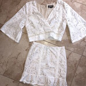 Lace Bell sleeve Top
